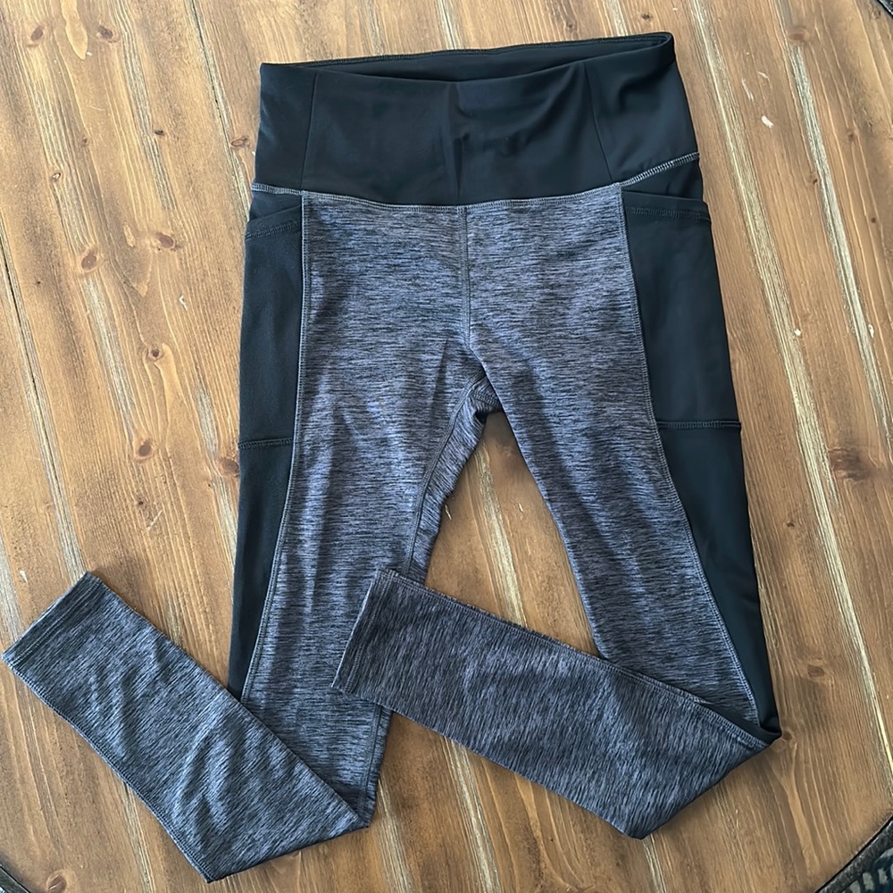 DSG Leggings with pockets Charcoal/Black S